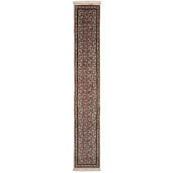 Vidal Tapis de couloir en laine 392x65 beige Ghom pas cher