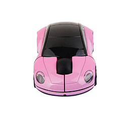 2.4g Voiture Sans Fil Conduit Souris Optique Récepteur Usb Pour Pc Portable -pink