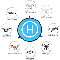 Acheter Drone Landing Pad, 75cm Tapis d’atterrissage étanche pliable pour drone pour DJI Phantom 2/3/4/4 PRO, DJI Inspire1/2, DJI Mavic PRO