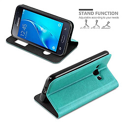 Acheter Cadorabo Coque Samsung Galaxy J1 2016 Etui en Turquoise