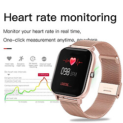 Avis Universal Bluetooth appelé Smart Men Multifonction Exercice Fréquence cardiaque Fitness Smartwatch Téléphone & 124 ; Smartwatch (or rose)