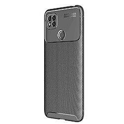 Coque brossée noire pour Xiaomi Redmi 9C / Redmi 9C NFC 4G Style Carbon Fiber Antichoc pochette XEPTIO