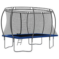 Avis vidaXL Ensemble de trampoline rectangulaire 335x244x90 cm 150 kg