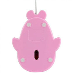 Universal Face Animal mignon Baby Dolphin Forme USB MONDE WIRED 1600 DPI OPTIQUE MICE (rose)