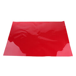 Filtre De Couleur De Gels De Papier De 40 * 50cm Pour La Lumière Principale Légère Rouge D'étape pas cher