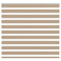 vidaXL Store zèbre marron sable largeur du tissu 150,9 cm polyester