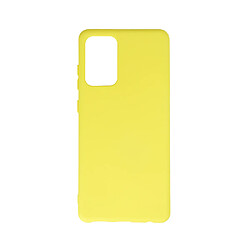 Coque en silicone pour Samsung Galaxy A72 4G/A72 5G jaune