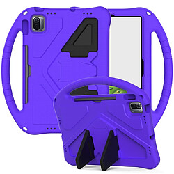 Coque en TPU avec béquille légère et convertible, EVA adaptée aux enfants violet pour votre Xiaomi Pad 5