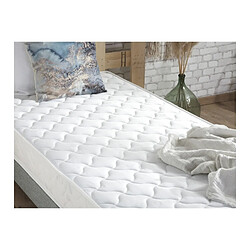 Idliterie Ensemble Matelas accueil Latex 3 zones INITIAL - Bi Confort Mousse & Latex + Sommier - Made in France pas cher