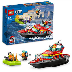 Avis 60373 Le bateau de sauvetage des pompiers LEGO® City