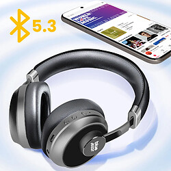 Bluestar Blue Star Casque Bluetooth Autonomie 40h Microphone Boutons Multifonctions Noir pas cher