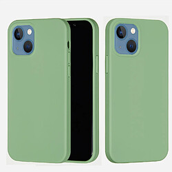 Coque en silicone menthe verte pour votre Apple iPhone 13 mini 5.4 pouces