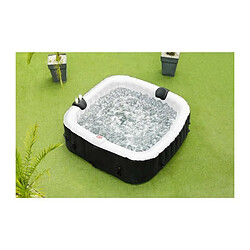 SUN SPA Spa gonflable carre lamine - 6 personnes - 1, 85 x H 0, 65 m