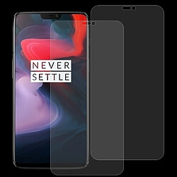 Wewoo Verre trempé pour OnePlus 6 Film en de 2 PCS 0.26mm 9H 2.5D