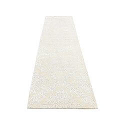 Avis Vidal Tapis de couloir en laine 396x81 beige Darya