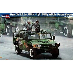 Hobby Boss Maquette Voiture Maquette Camion Meng Shi 1.5 Ton Military Light Utility Vehicle- Parade Version