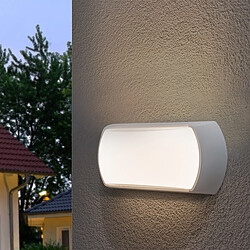 Applique couleur blanc LED 12W lumière extérieure IP54 lampe murale jardin entrée porche 4000K 960 lumens 230V