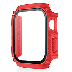 Coque en TPU anti-chute, étanche pour votre Apple Watch Series 7/8 45mm - rouge