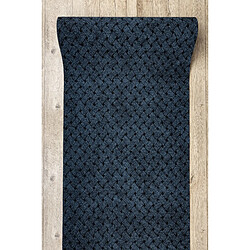 RUGSX Paillasson antidérapant pour les mètres courants 100 cm VECTRA 800 extérieur, intérieur, sur caoutchouc - bleu 100x150 cm pas cher