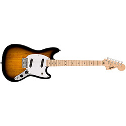 Sonic Mustang 2-Color Sunburst Squier by FENDER