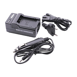 Vhbw CHARGEUR SECTEUR avec ADAPTATEUR ALLUME-CIGARE pour Panasonic DMW-BMB9, DMW-BMB9E et Leica BP-DC9 / BP-DC9E, pour Panasonic Lumix DMC-FZ72 etc.