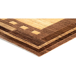 Vidal Tapis de laine 192x152 brun Juma pas cher