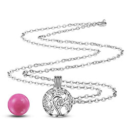 Totalcadeau Bola de grossesse fleurs boule rose