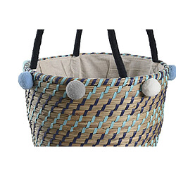 Acheter Set de basket DKD Home Decor Polyester Pompons 43 x 43 x 43 cm Herbier marin