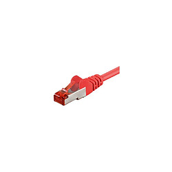 CAT 6-1000 LC SSTP PIMF ROUGE 10m