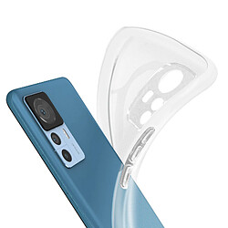 Avizar Coque pour Xiaomi 12T et 12T Pro Silicone Flexible Fine et Légère transparent pas cher