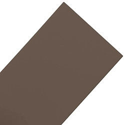 Acheter vidaXL Bordure de jardin marron 10 m 20 cm polyéthylène