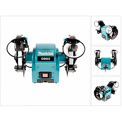 Makita GB 602 Meuleuse d'établi avec deux meules GC120 / WA600