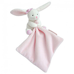 Acheter Doudou mouchoir boîte fleur Lapin Rose - Doudou et compagnie