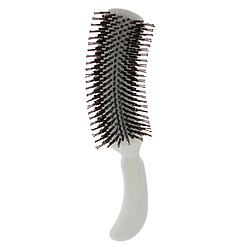 Professionnel En Plastique Cheveux Brosse Salon Styling Brosse À Cheveux Anti-Statique Curling Long Peigne Peigne Frizz Free Nylon Soie