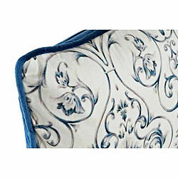 Acheter Coussin DKD Home Decor Bleu 50 x 10 x 30 cm Fleurs