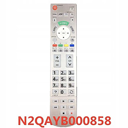 GUPBOO Télécommande Universelle de Rechange 00858 télécommande pour Panasonic N2QAYB000842 LED Smart TV