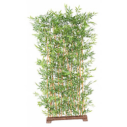 Plante artificielle extérieur coloris vert HAIE UV - 180 x 45 x 90 cm -PEGANE-