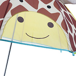 Acheter mignon animal de bande dessinée enfants parapluie automatique coupe-vent portable girafe