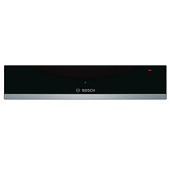 Tiroir chauffant 14cm noir/inox - bic510ns0 - BOSCH