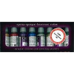 Vallejo Extra Opaque Set (8 Color) Paint