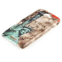 Cadorabo Coque HTC ONE S Etui en Brun