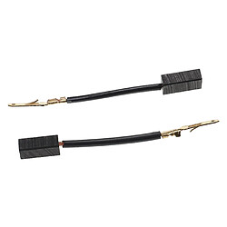 vhbw 2x Balais de charbon pour moteur 5 x 8 x 14mm compatible avec Fein DSeu 638 outil électrique / perceuse à batterie