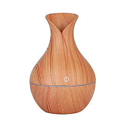 Diffuseur D'huile Essentielle D'humidificateur USB à Grain De Bois, 130 Ml D'huile De Café