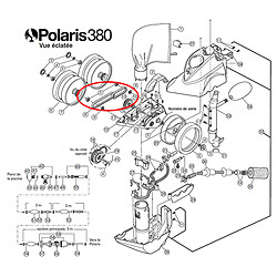 Kit de courroies, petite et grande pour robot polaris 380 - 9-100-1017 - POLARIS