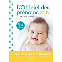 L'officiel des prénoms 2017