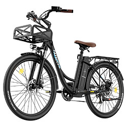 Acheter Fafrees F26 Vélo électrique durable, moteur 250W, batterie 36V 20.3Ah, pneus 26*1.95'', vitesse maximale de 25 km/h, Autonomie de 140 km, SHIMANO 7 vitesses Noir