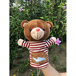 Universal Animation mignonne peluche ours animaux mains marionnettes intelligentes augmentations de mains dans les parents enfants jouets enfants cadeaux bébés animaux jouets | marionnettes