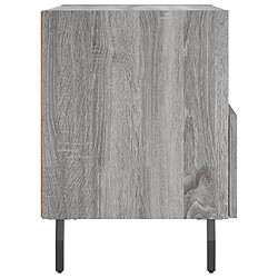 Acheter vidaXL Table de chevet sonoma gris 40x35x47,5 cm bois d’ingénierie