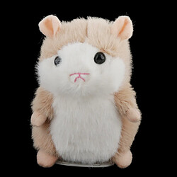 Universal 12cm hamster interactif électronique répète vous dites intelligent robot animal animal de compagnie enfant cadeau d'anniversaire | animaux en peluche pas cher