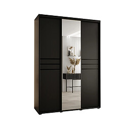 Abiks Meble Armoire Davos 11 À Portes Coulissantes 235,2/170/60 3 Portes